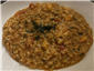 red prawn risotto